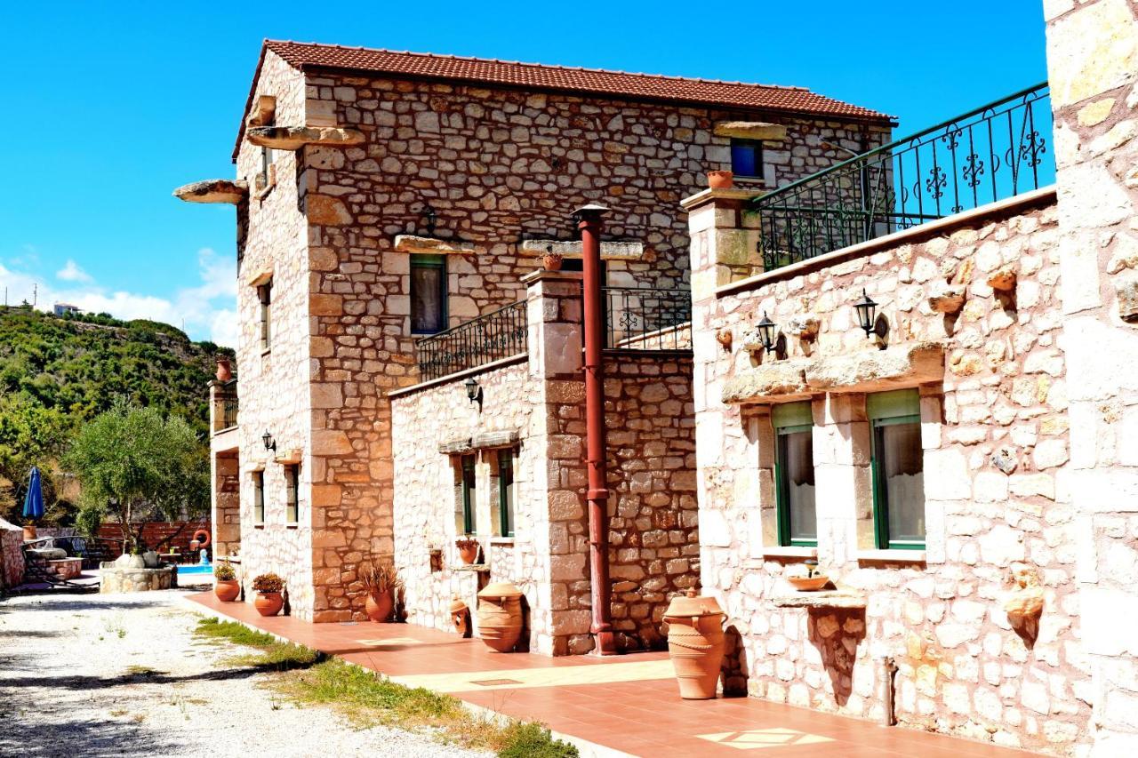 Chania'S Diamond Villas - Aqua Bliss With Private Pools Gavalochori Exterior foto